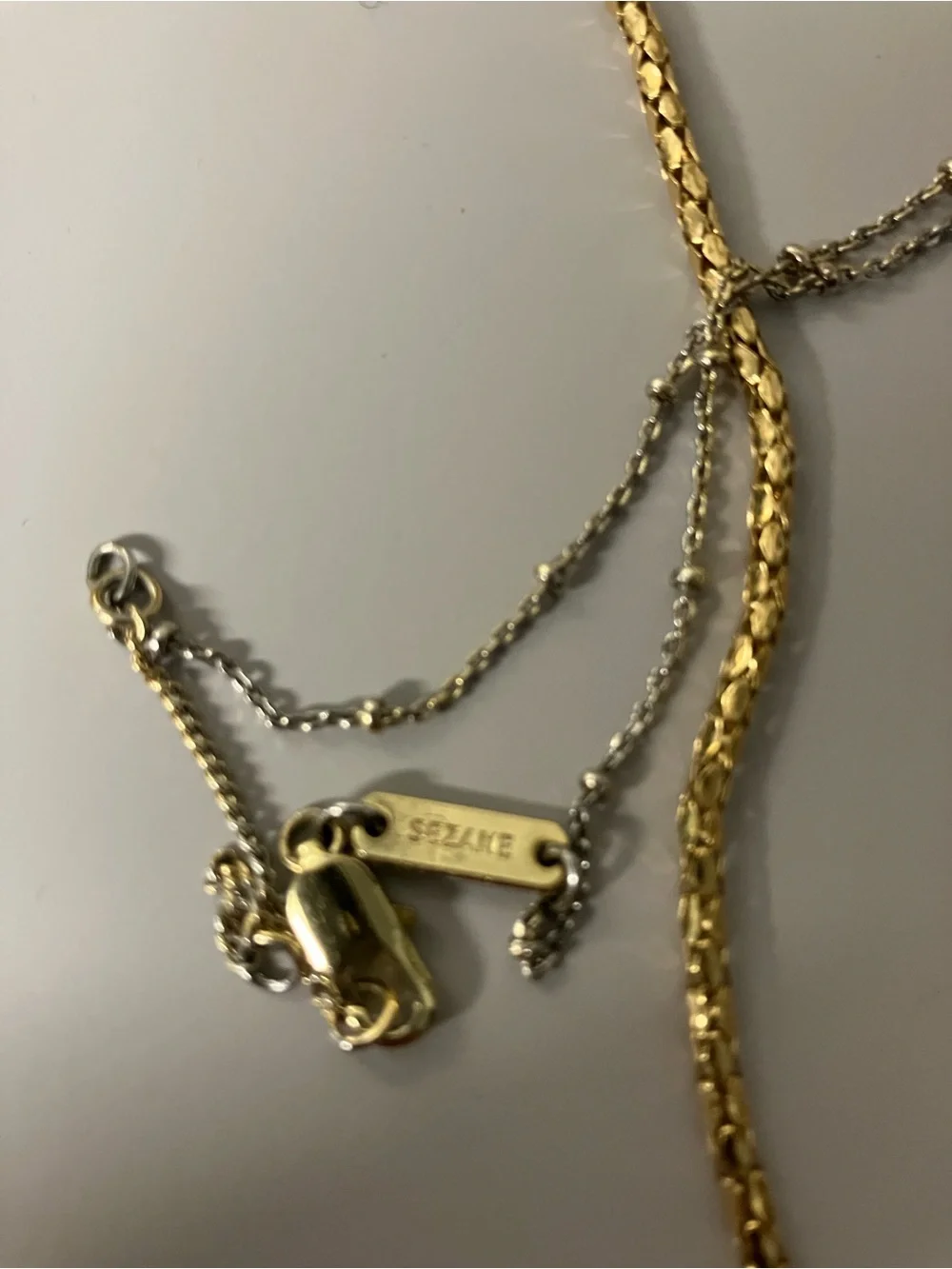 Sézane jewelry lot - gold and stones - Picture 4 of 6
